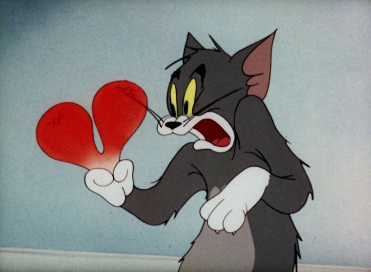 Том с сердечками