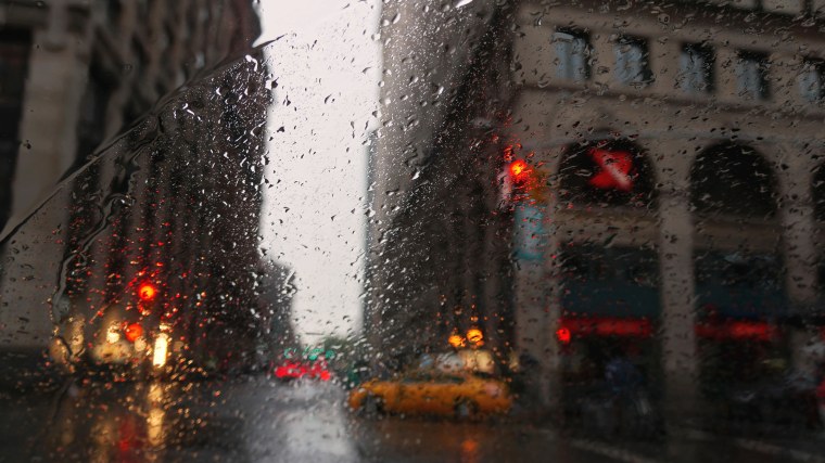 Дождливые обои на рабочий стол