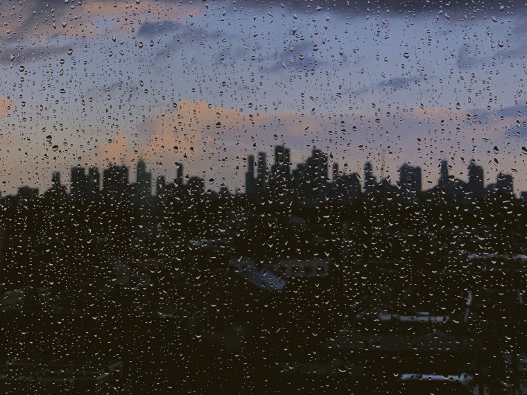 Дождь в городе