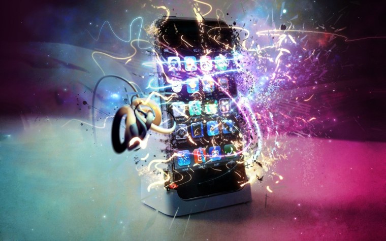 Неоновые заставки на рабочий стол