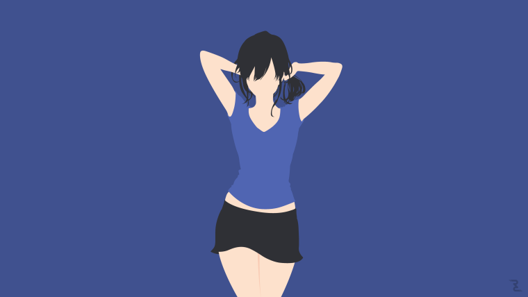 Девушка Минимализм