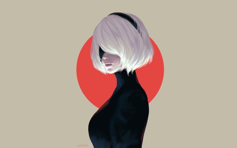 2b NIER Automata обои