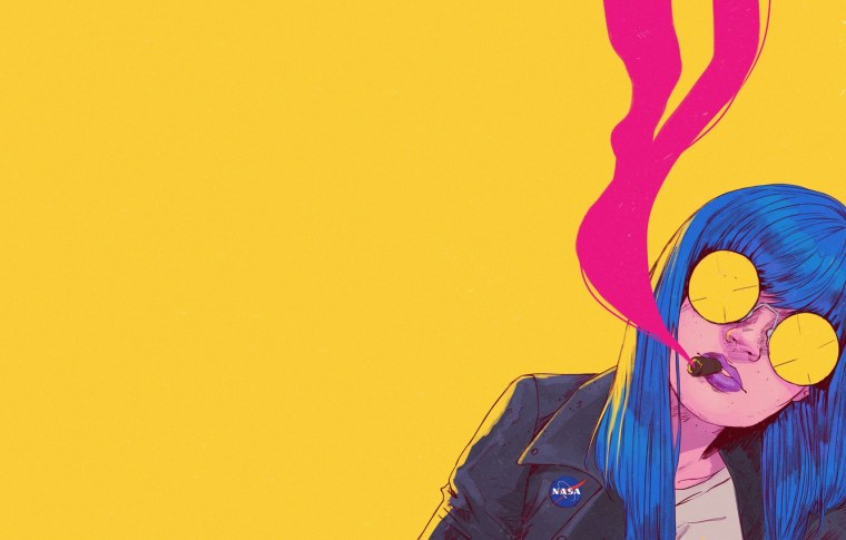 Девушка арт Минимализм