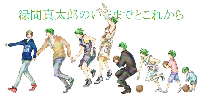 Куроко Тецуя карандашом