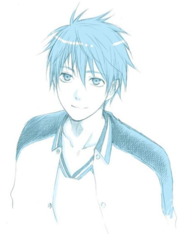 Раскраски аниме баскетбол Куроко