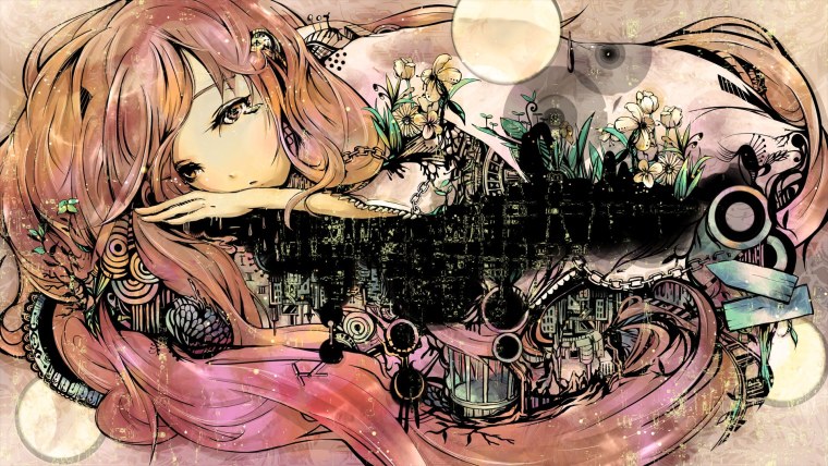 Обои в стиле аниме