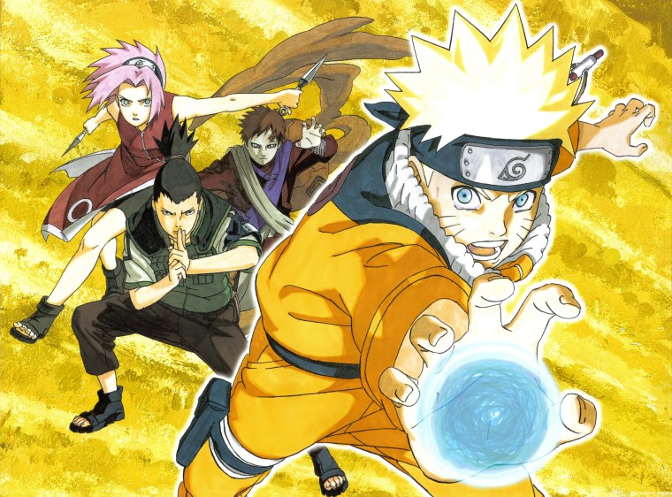 Плакат аниме Наруто