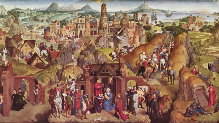 Ханс Мемлинг семь радостей Марии