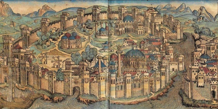 Мастерские ремесленников в средние века в Европе