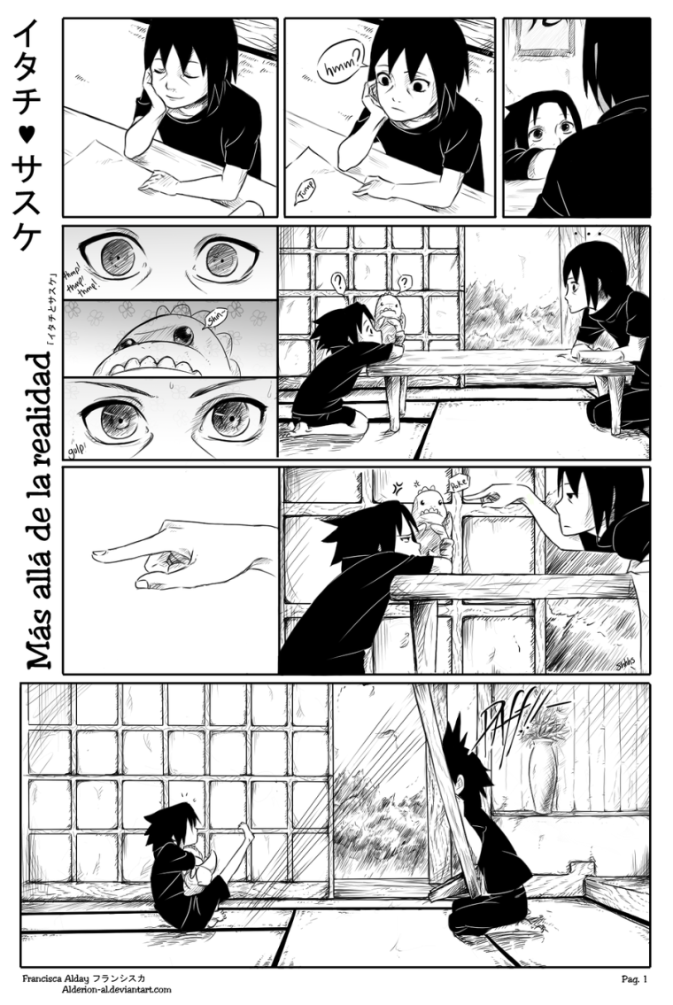 Итачи и Саске комиксы смешные