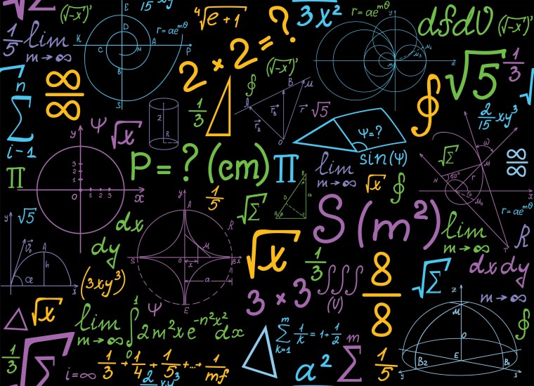 Фон для презентации математика