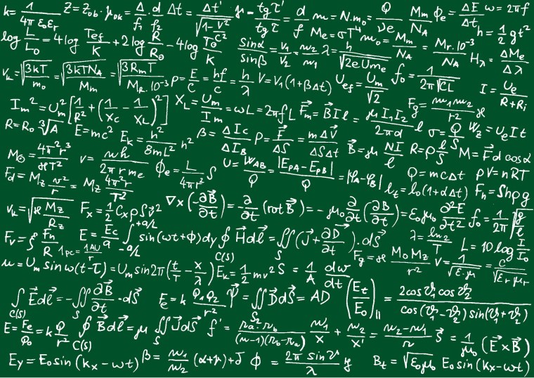 Математический фон для презентации