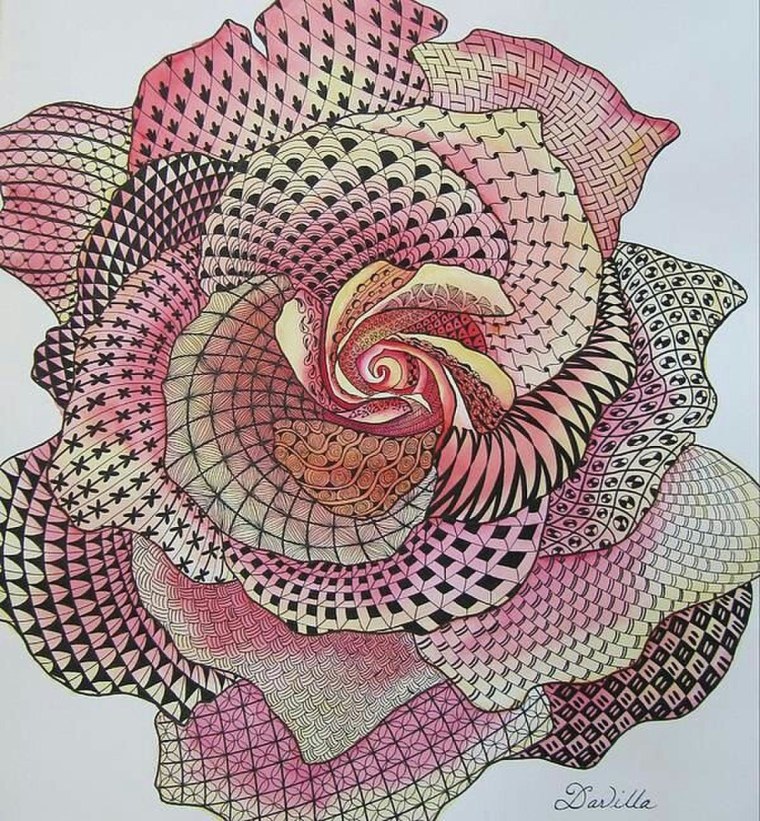 Декоративная цветная Графика