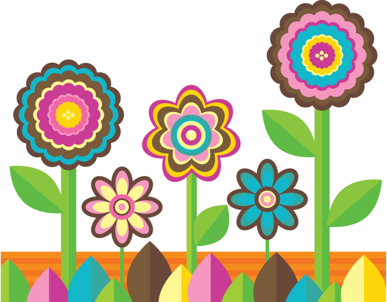 Стилизованные цветы