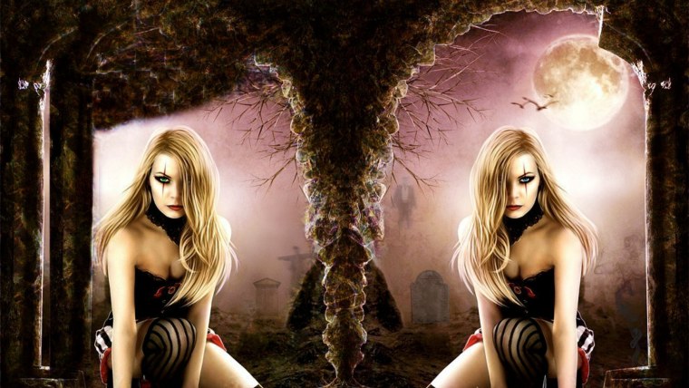 Картинки мистика девушки