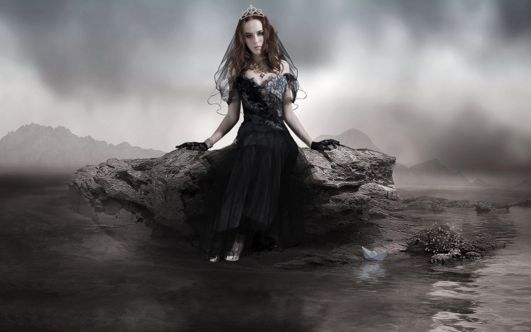 Красивые мистические девушки