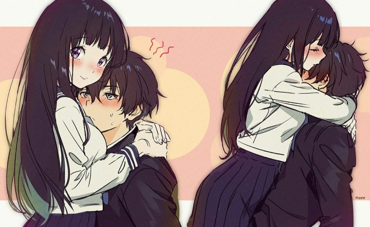 Хатаро и Читанда поцелуй