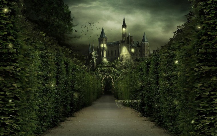 Stronghold замок арт