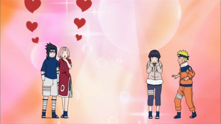 Саске и Хината в детстве