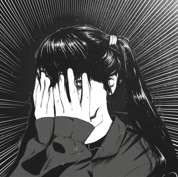 Тян в маске