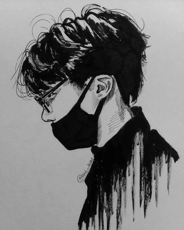 Чёрная Эстетика аниме