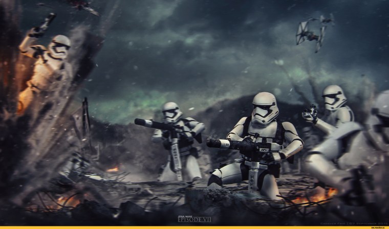 Штурмовики атакуют Звездные войны