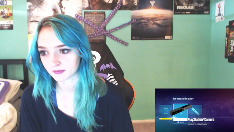 Девушка геймер