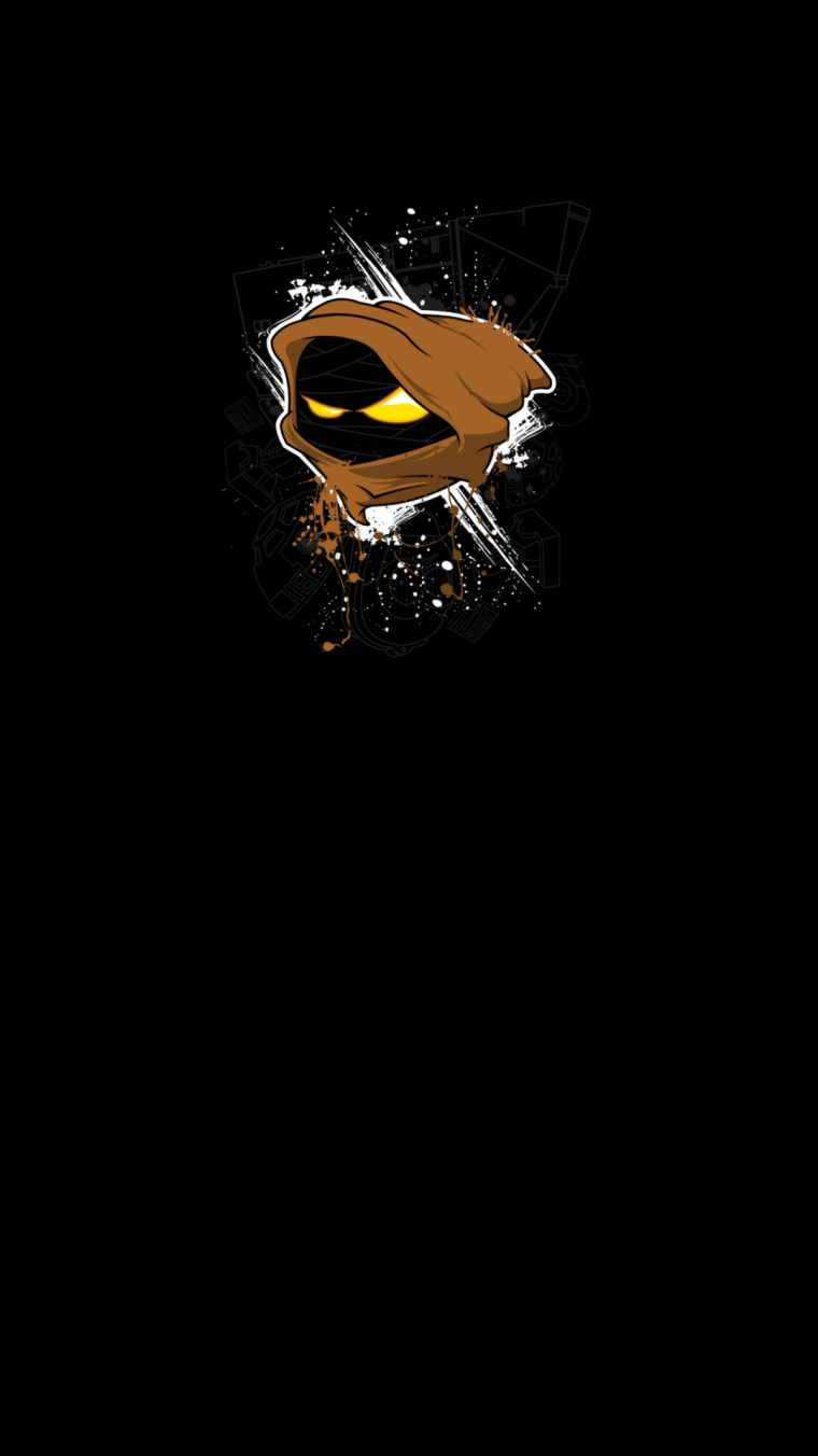 Тёмные обои на телефон