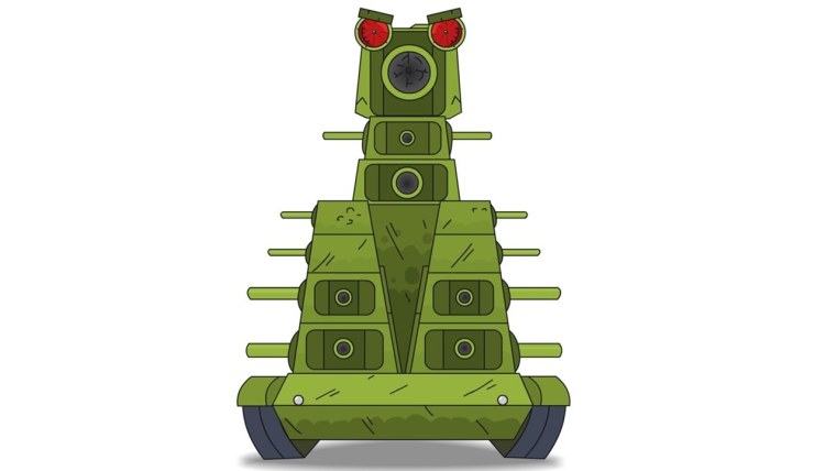 Танк кв 44 вид сбоку