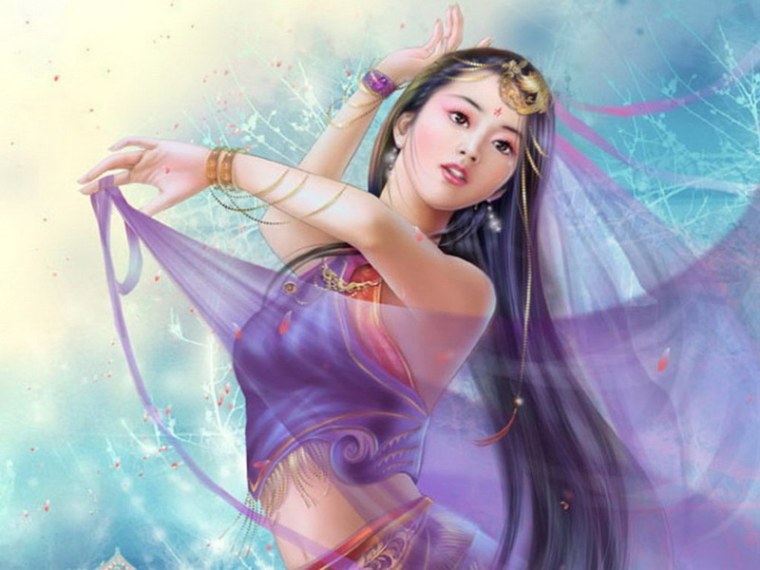 Восточная танцовщица фэнтези