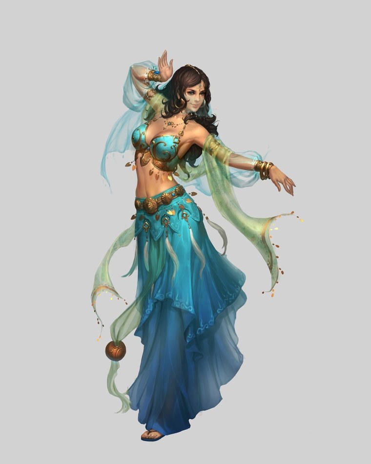 Восточная танцовщица Анитра