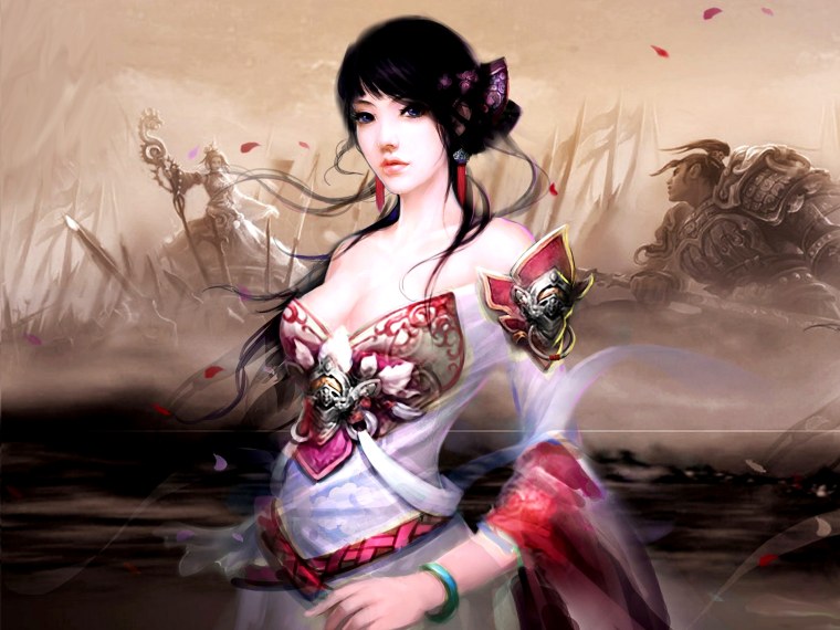 Воительница фэнтези