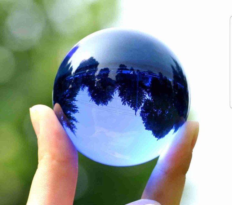 Шар стеклянный