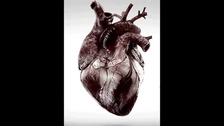 Разбитое кровавое сердце