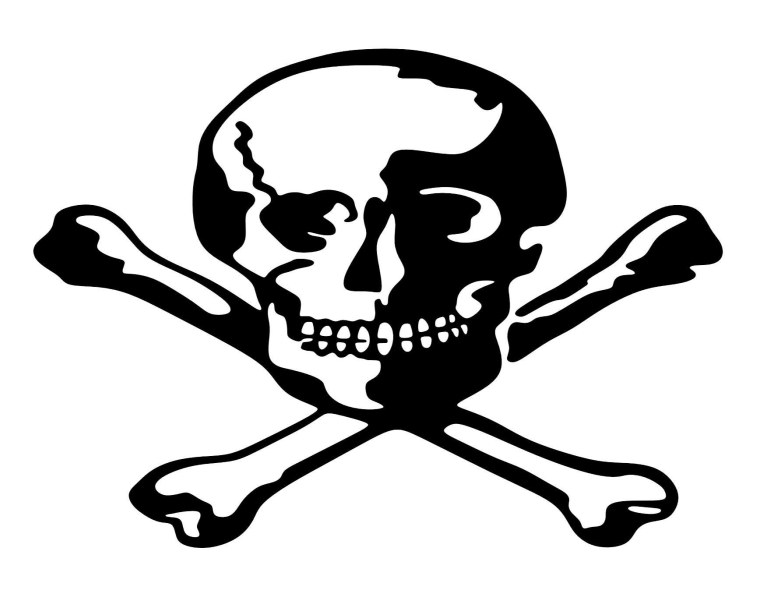 Череп и кости картинка