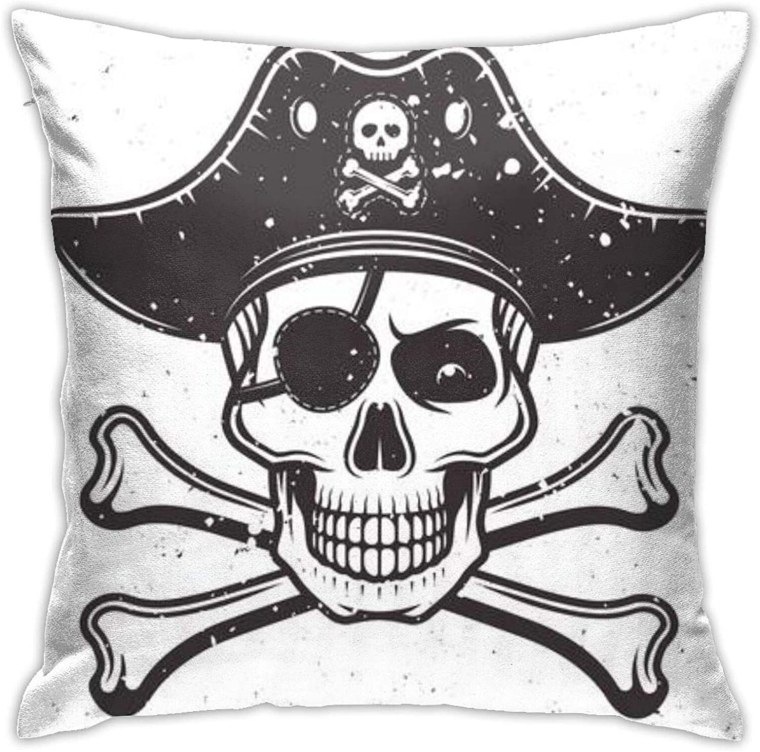 Череп на крест вектор