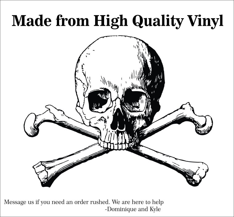 Череп трафарет