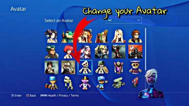 Новогодние обои PLAYSTATION