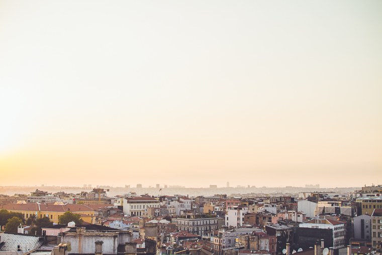 Утро в городе