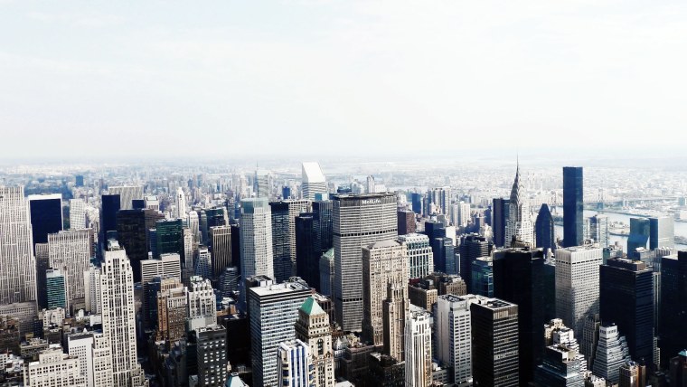 Вид на город