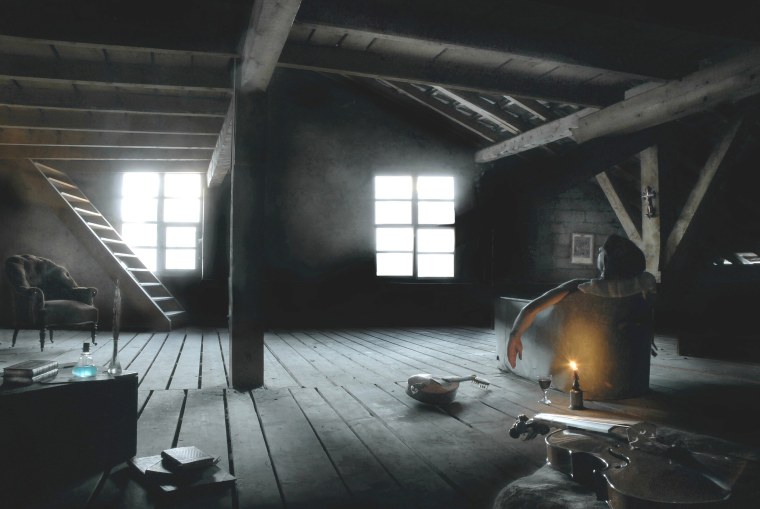 Темный чердак