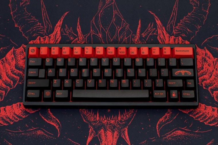 Кастомные клавиатуры с рисунком