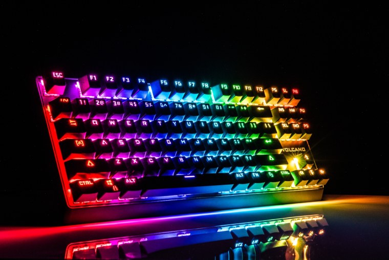 Volcano RGB LANPARTY Brown Switch