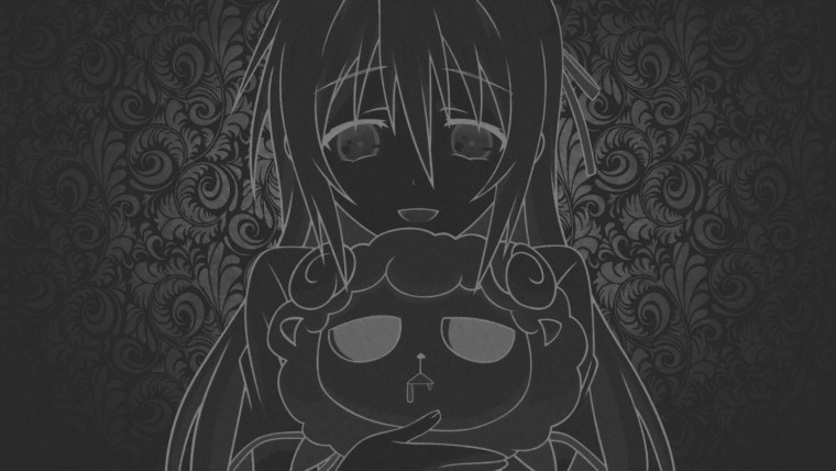 Аниме на черном фоне