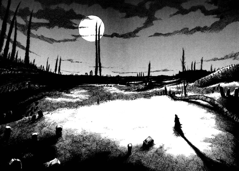 Манга красивые пейзажи