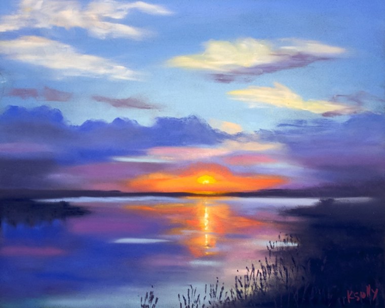 Картина закат