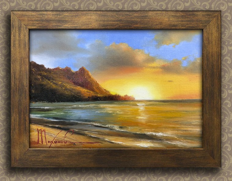 Сарычев Александр живопись море