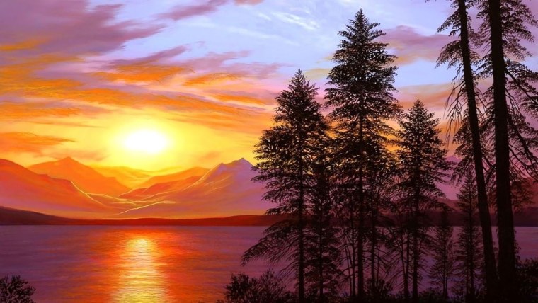 Даррелл Буш осенний закат