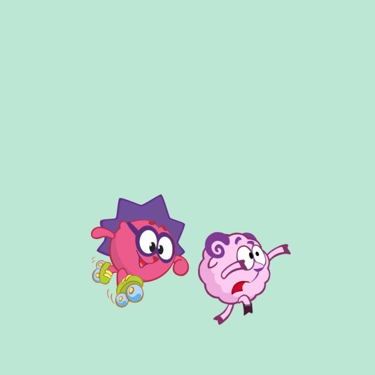 Парные обои Смешарики