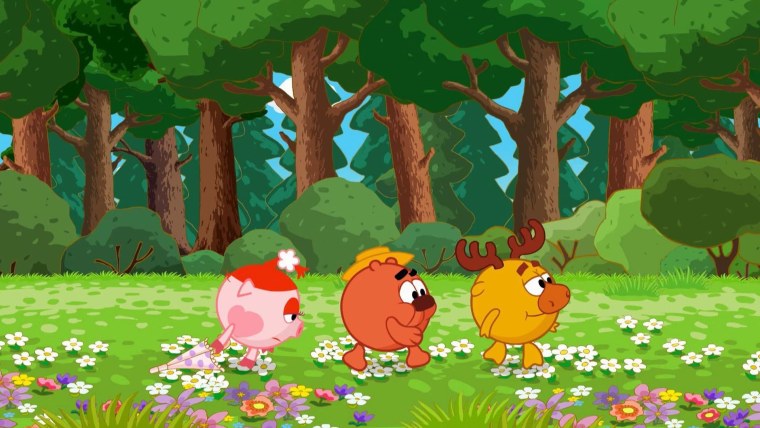 Бараш Нюша Лосяш Карыч Копатыч Крош Ёжик пин Совунья